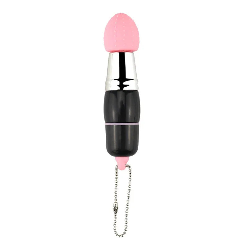 1PCS Mini Lipstick Shaped Body Massager with 3-Adapter G-spot Nipple Clitoris Stimulator Dildos Masturbator Sex Toys for Women