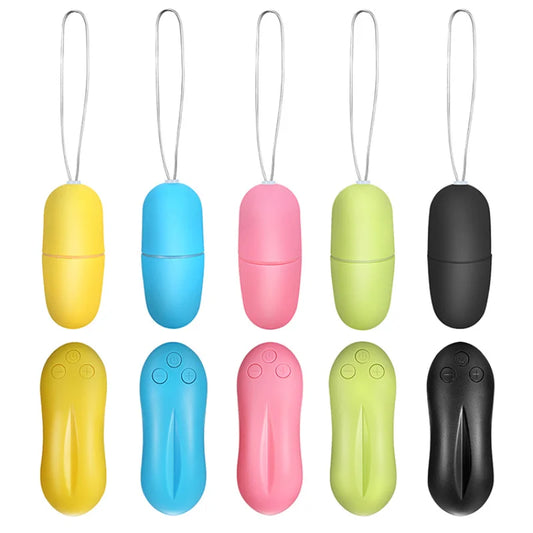 1PCS Erotic Wireless Waterproof Vibrating Egg G-Spot Nipple Clitoris Stimulator Masturbator Sex Toys for Women Couple