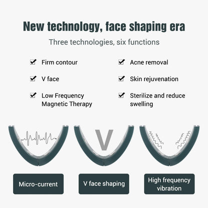 Beauty Face Thinning Instrument Household V-shaped Facial Lifting Artifact Facial Massager To Lift and Tighten Facial Skin