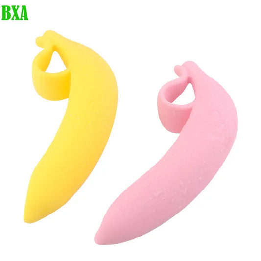 Artificial Penile Toy Female Real Skin Feeling Female Dildo False Penis Banana Toy Adult Sex Supplies Masturbation For Women