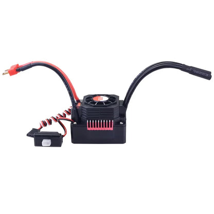 SURPASS HOBBY 60A ESC Waterproof Electric Speed Controller for 1/10 1/12 RC Car 3660 Brushless Motor