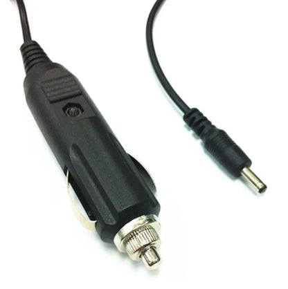 12V Car Device Power Cable, DC3.5*1.35 To Cigarette Lighter, for Dash Cam, GPS, Electronic Dog, Spring Design