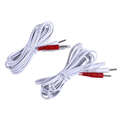 Electrode Lead Wires Standard Connect Cables For Tens / Ems Muscle Stimulator Electrode Pads Massage Digital Therapy Machines