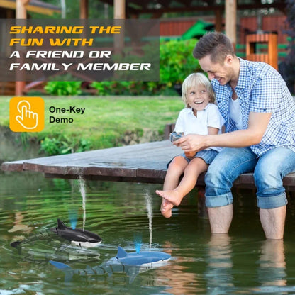 Smart Rc Remote Controlled Shark Charging Bionic Electric Motor Fish Simulation Rocking Fish Summer Children's Water Toys