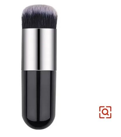 New Fashion Chubby Pier Foundation Brush Flat Cream Makeup Professional Brushes  Cosmetic Brush highlight brush loosepowder brus