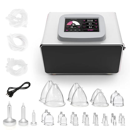 New Breast Massager Vacuum Cupping Therapy Machine Lymph Detox Body Shaping Breast Enlargement Butt Lifting Beauty Spa Equipment