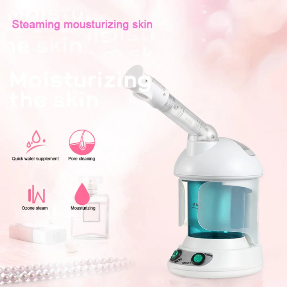 NEW Steam Relax Moisturizer Beauty Health Humidifier Steaming Herbal Vaporizer Facial Steamer Ozone Face Skin Care Spa