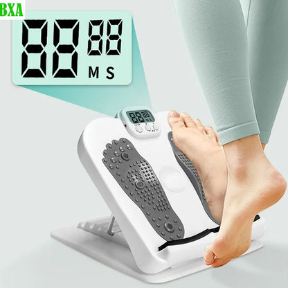 Stretch Slant Board Calf Stretcher Adjust 5 Level Portable for Stretching Tight Calves or Plantar Fasciitis Home Gym with timer