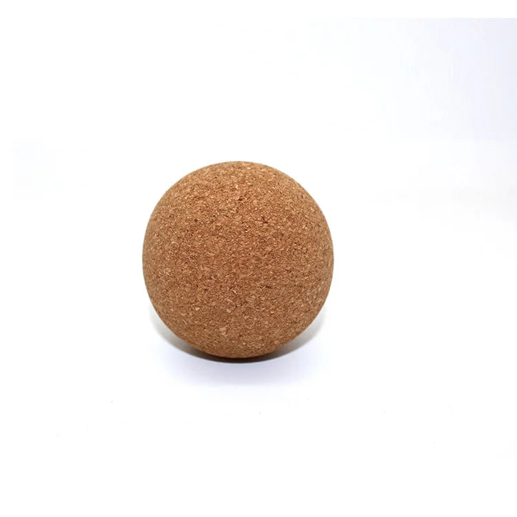 Cork Massage Ball Back Massage Foot Massage Yoga Ball Tension Release Therapy Myofascial Ball Relaxes Muscle Trigger Points