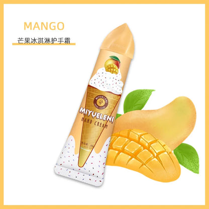 30g Moisturizing Plant Extract Fragrance Hand Cream Hands Massage Skin Moisturizer Avocado Mango Anti Crack Frost Hand Lotion