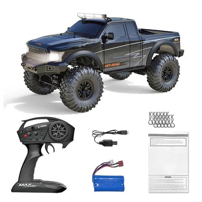 1:10 Rc Cars 2.4g 4WD Remote Control Off-road Truck Led Lights Rtr Model Off-road Monster Truck Children's Toy Gift