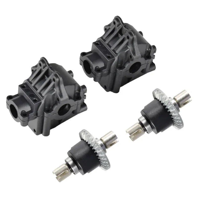 WLtoys Metal Differential and Gear Box Plastis Shell for Wltoys 144001 1/14 124018 124019 Racing RC Car Parts