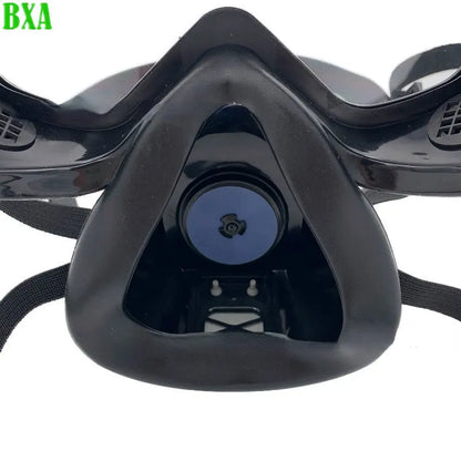 Windproof Protective Anti Bacteria Dust Safety Gas Mask Goggles Spray Paint Chemical Pesticide Filter Box Respirator Widely Used