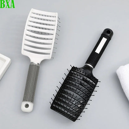 1PC Hair Comb Scalp Massage Comb Hairbrush Women Wet Curly Detangle Hair Brush for Salon Hairdressing Styling Tools Hair Tools