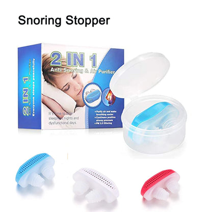 Sleep Anti-snoring Nose Clip Silicone Magnetic Anti-snoring Nose Clip Breathing Stop Snoring Apnea Anti-snoring Clip Device