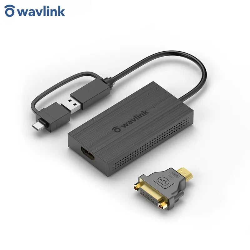 USB 3.0 To HDMI Adapter, External Graphics Card, 4K HDMI Output