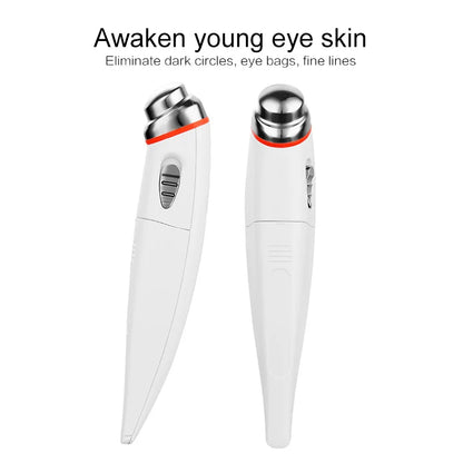 NEW Ultrasonic Eye Facial Massager Lip Facial Massage Skin Care Pen To Remove Eye Bags Dark Circles Eye Care Health and Beauty