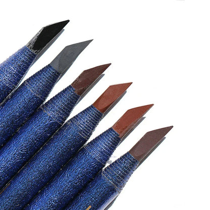 Eyebrow Pencil Waterproof Microblading Eyebrow Pen Stencil Tint Tattoo Eyebrows Makeup Sweat-proof Holding makeup  Brow Pencil