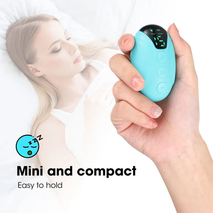 Handheld Sleep Aid Device Mini Portable Sleep Aid Artifact Hypnotic Resourceful Sleepers EMS Pulse Stimulation USB Charging