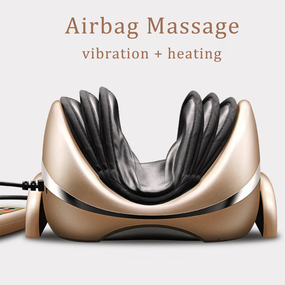 NEW Electric Neck Massager Heating Kneading Shoulder Neck Massager Pillow Relax Vibration Massage Pillow Cervical Massager