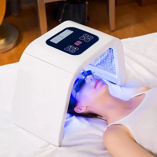 Professional 7-color PDT LED Phototherapy Mask Skin Care Beauty Health Mask Red Light Treatment Anti-wrinkle Removal Spa