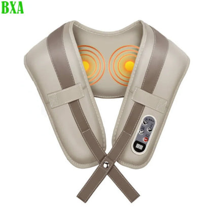 Electric Body Massage Shoulder Shawl Shiatsu Simulation Kneading Neck Massager  Relax Heallth Care Massagem Corporal Relax