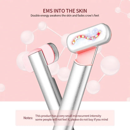 EMS Eye Massager 4 In 1 Infrared Therapy Hot Compress Eye Care To Remove Dark Circles and Bags To Relax Tired Eyes Anti-wrinkle