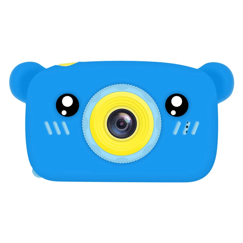 1080P Electronic Digital HD Camera Toys for Kids Cute Mini Pink Blue Video Cameras Children Camera Toys Girls Boys Birthday Gift