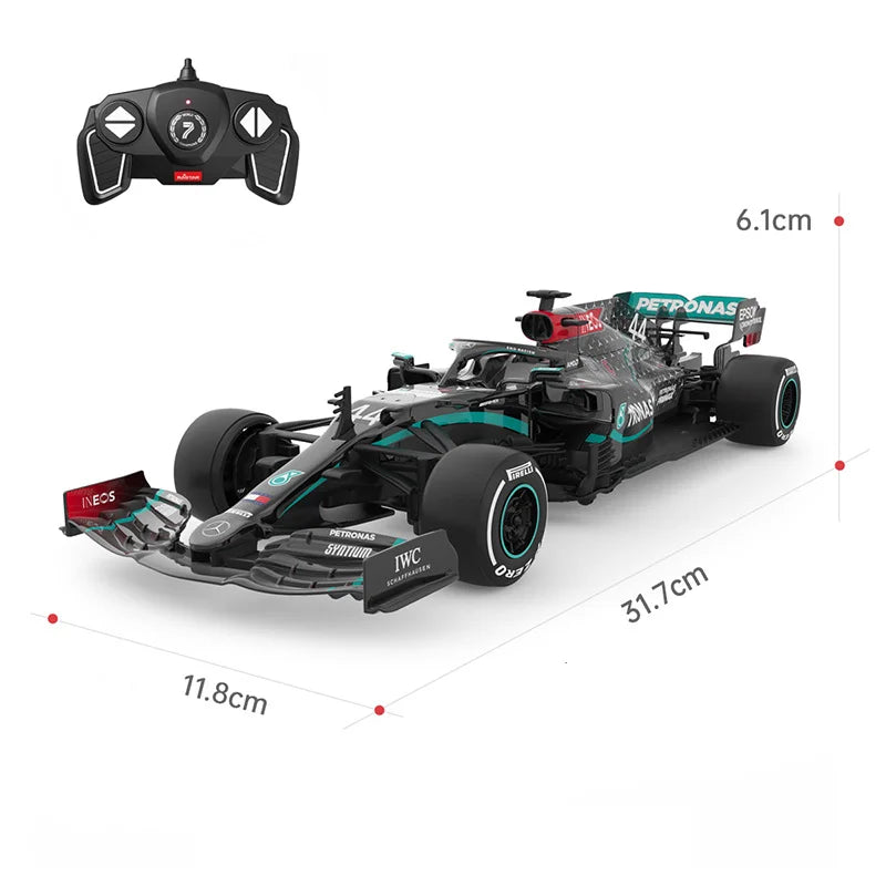 1/12 RC Car Toys For Mercedes-AMG F1 W11 EQ Performance 44#Team Racing Formula Drift Cars Model Children Toy Christmas Presents