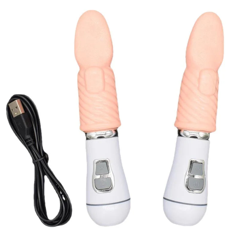 1pc Tongue Stick Swing Tongue Lick Stick Female Masturbation Device AV Vibration Stick Simulation Electric Tongue Adult Sexual