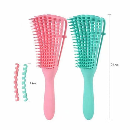 1PCS Scalp Massage Detangling Brush Hair Brush Hair Comb Detangling Brush For Curly Detangler Hairbrush Women Men Kid Salon