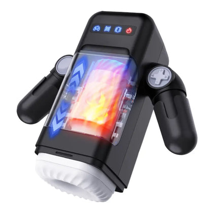 Automatic Male Masturbator Cup 10 Thrusting Vibration Modes Heating Function with Phone Holder Stroker Adult Sex Toys For Men