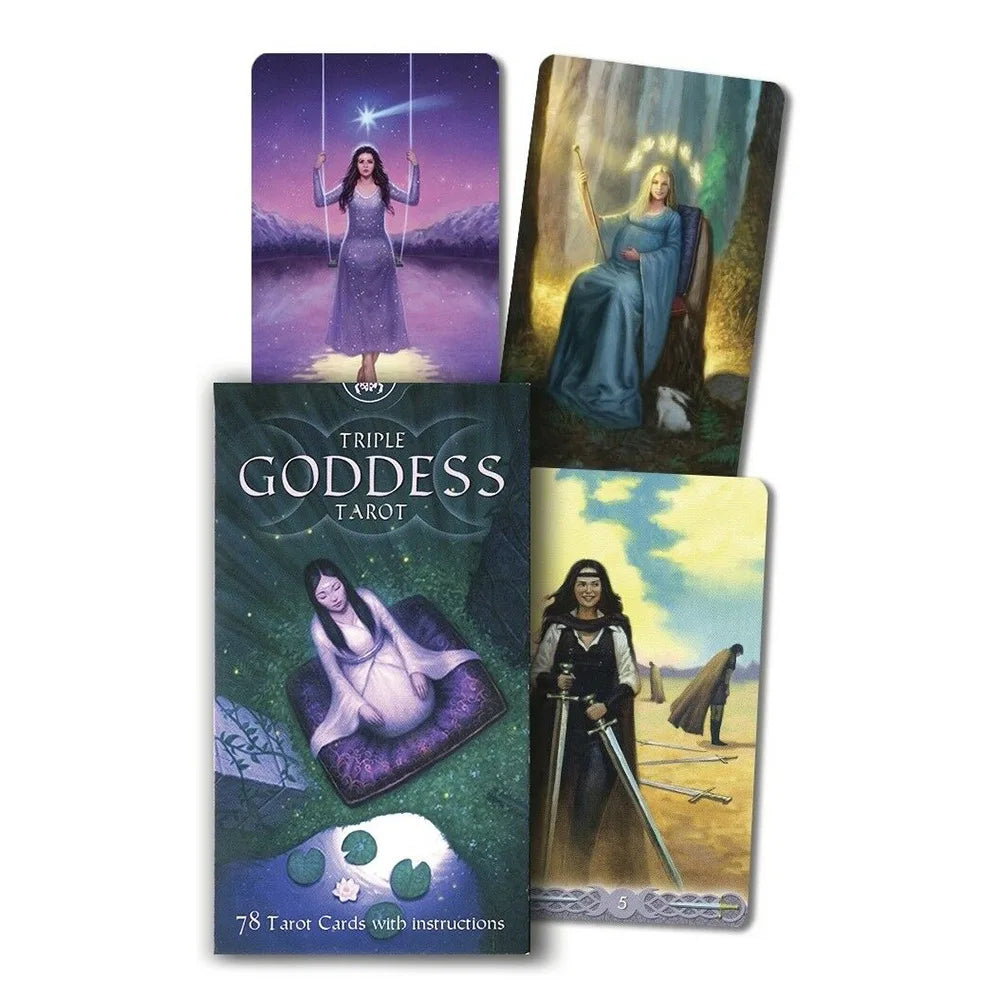 Spainish English Tarot Deck Montaro Game Cards