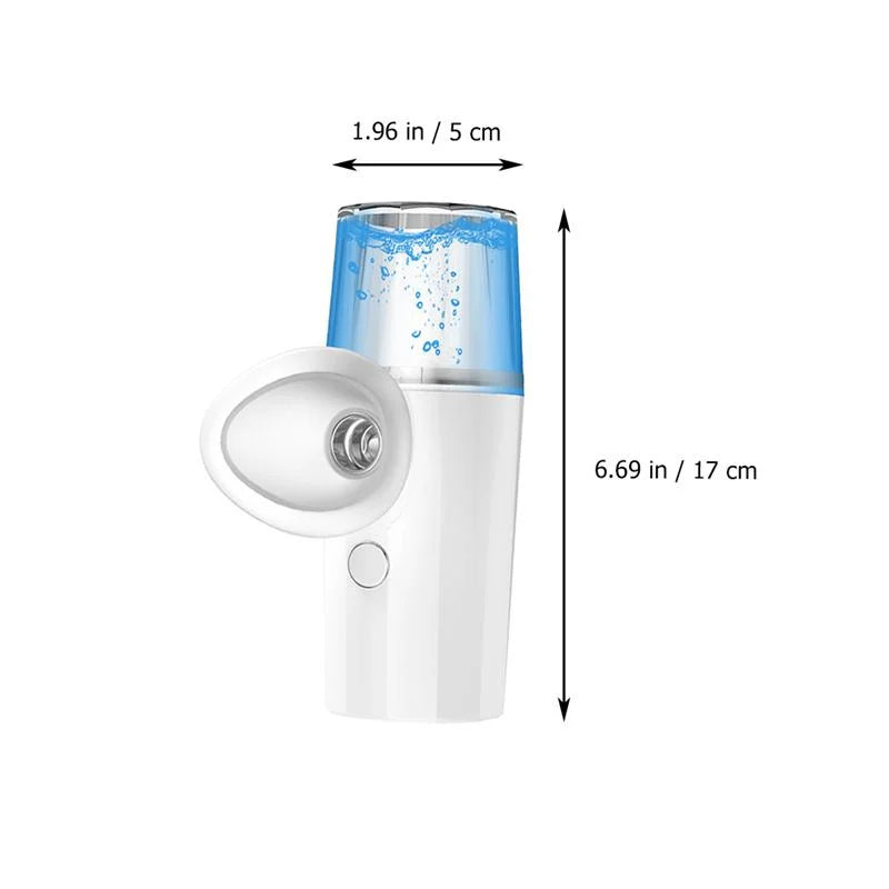 NEW 40ml Eye Care Nano Spray Moisturizing Water Mist Steam Engine Rechargeable Eye Wash Beauty Mask Steam Engine Spray