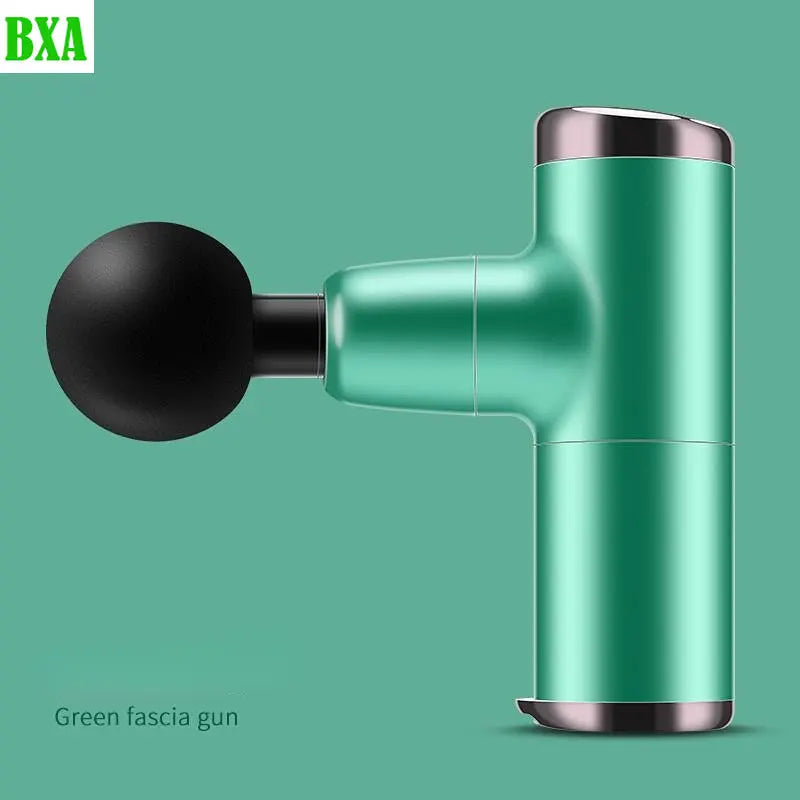 Mini Massage Gun Portable Fascia Gun Vibration  Percussion Pistol Massager for Deep Tissue Muscle Body Relaxation Fitness Device