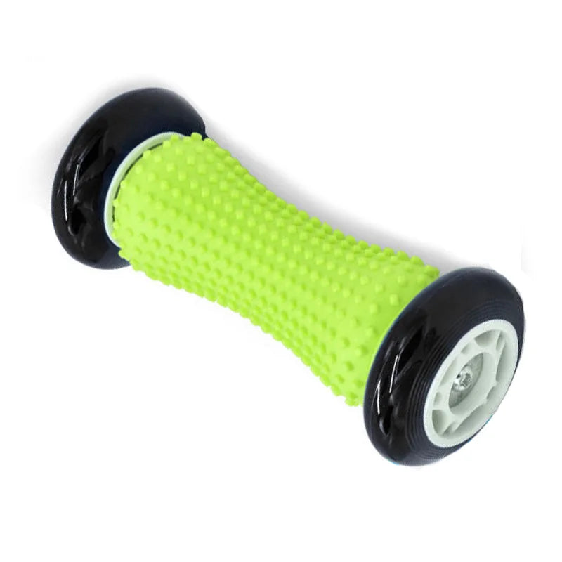 Foot Roller Massage Relives Plantar Fasciitis and Heel Arch Pain Reflex Massage Back Leg Hand Muscles Relax Heat