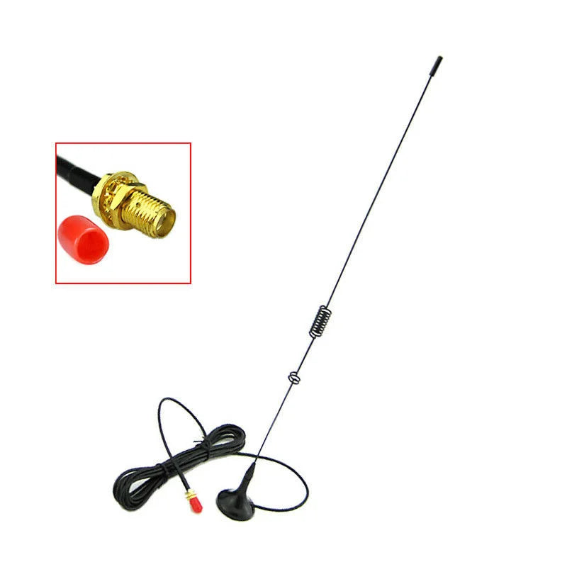 UT-106 Magnetic Car Antenna SMA-Female Magnetic Vehicle Mounted Antenna For Baofeng 888S UV-5R Kenwood TYT Walkie Talkie Radio