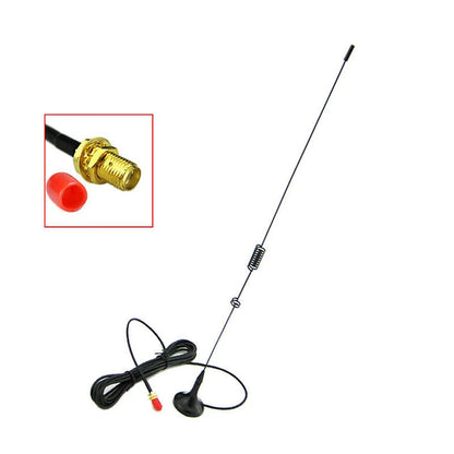 UT-106 Magnetic Car Antenna SMA-Female Magnetic Vehicle Mounted Antenna For Baofeng 888S UV-5R Kenwood TYT Walkie Talkie Radio