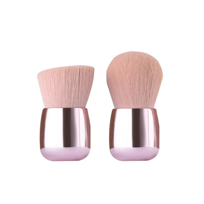 BXA Mushroom Head Makeup Brushes Pink Loose Powder Brush Single Powder Brush Set Makeup Powder Brush Soft Hair Girl Blush Brush