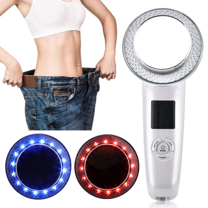 Galvanic Infrared Weight Lose Therapy 6IN1 EMS Body Slimming Massager Ultrasound Cavitation Anti-Cellulite Fat Burner Machine