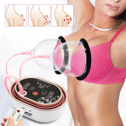 NEW Breast Enhancement Instrument Vacuum Pump Cup Breast Massager Buttock Lifting Electromechanical Nipple Amplification Device