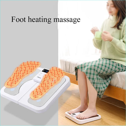 Acupuncture Low Frequency Pulse Physiotherapy Home Meridian Dredging New Electric Foot massager Folding EMS Sole Massager