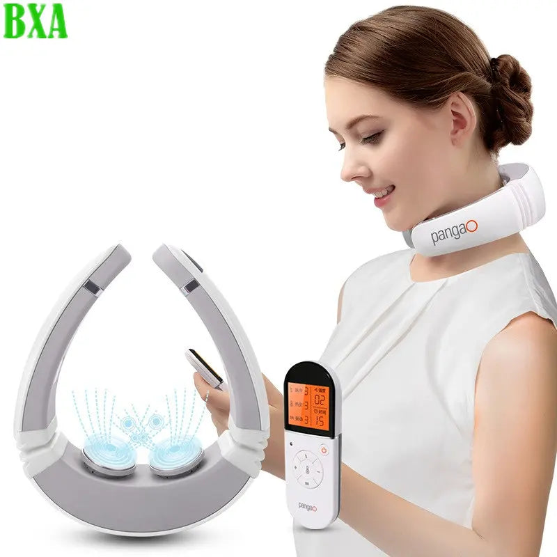 PG-2601B27 Smart Cervical Massager Multifunctional Physiotherapy Instrument Wireless Portable Neck Pain Relie Massager