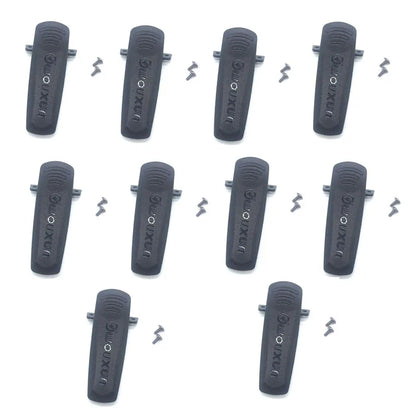 10pcs Original Wouxun KG-UV9D Radio Back Pack Belt Clip Waist Clip for KG-UV9DPLUS KGUV9DPLUS KGUV9D KG9D KG9DPLUS Walkie Talkie