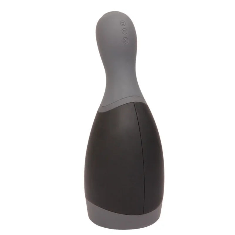 1PCS Air Pressure Silicone Male Masturbator with 12-Function Vibrations Sensor Rechargeable Memory Function Sex Toy For Men