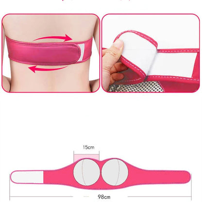 Electric Wireless Breast Massage Bra Vibration Breast Enhancement Instrument with Hot Compress Function for Breast Lift Enlarge