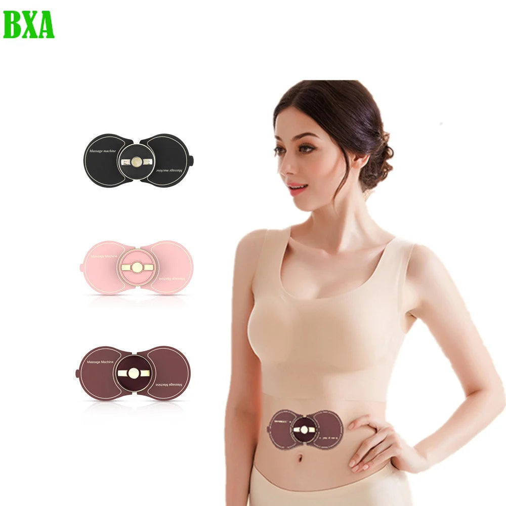 1PCS Electric Cervical Massage 9 Gears Intensity Adjustment Electrode Pad Neck Massager Gold Frame 6 Modes High-Frequency EMS