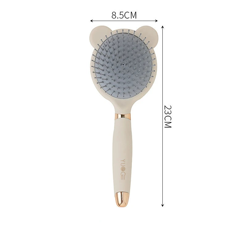 1pc Head Massage Comb Cute Comb Anti Static Exhaust Air Cushion Comb Home Women Long Hair Curling Fluffy Air Bag Comb