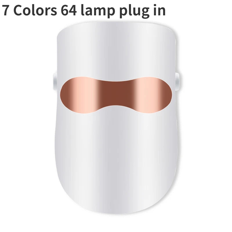 LED Light Therapy Facial Mask 7-3 Colors Lamp Photon Anti-Aging Anti Wrinkle Rejuvenation Wireless Face Mask Skin Care Beauty