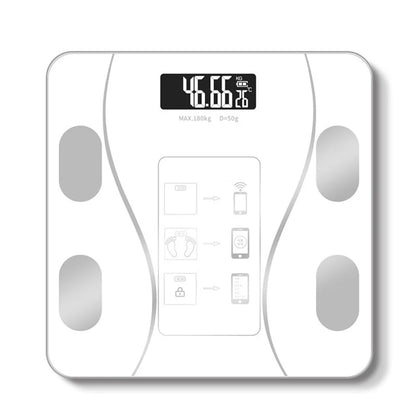 Smart Digital Wireless Bathroom Body Fat Scale Weight Scale Body Composition Analyzer With Smartphone App Bluetooth-compatible